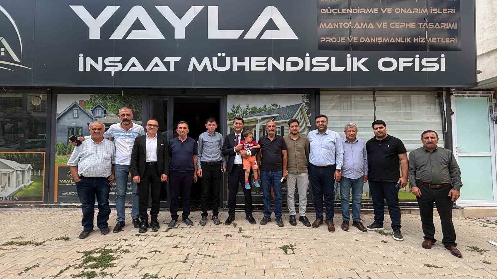 BOYRAZ: TÜM İLÇELERİMİZİN TİCARET VE TARIM GÜCÜNÜ DİNÇ TUTACAK PROJELER HAZIRLIYORUZ