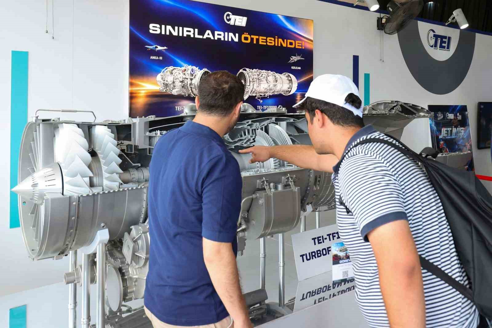 TÜRKİYE’NİN EN GÜÇLÜ MİLLÎ TURBOFAN MOTORU TEI-TF10000, TÜRKİYE’NİN İLK UÇAK MOTORU TEI-TF6000, TÜRKİYE’NİN İLK MİLLÎ HELİKOPTER MOTORU TEI-TS1400, TÜRKİYE’NİN İLK MİLLÎ TURBODİZEL HAVACILIK MOTORU TEI-PD170 VE TÜRKİYE’NİN İLK YERLİ HELİKOPTER MOTORU T700-TEI-701D, TEKNOFEST GÜNEYDOĞU ŞANLIURFA’DA ZİYARETÇİLERLE BULUŞTURULACAK.