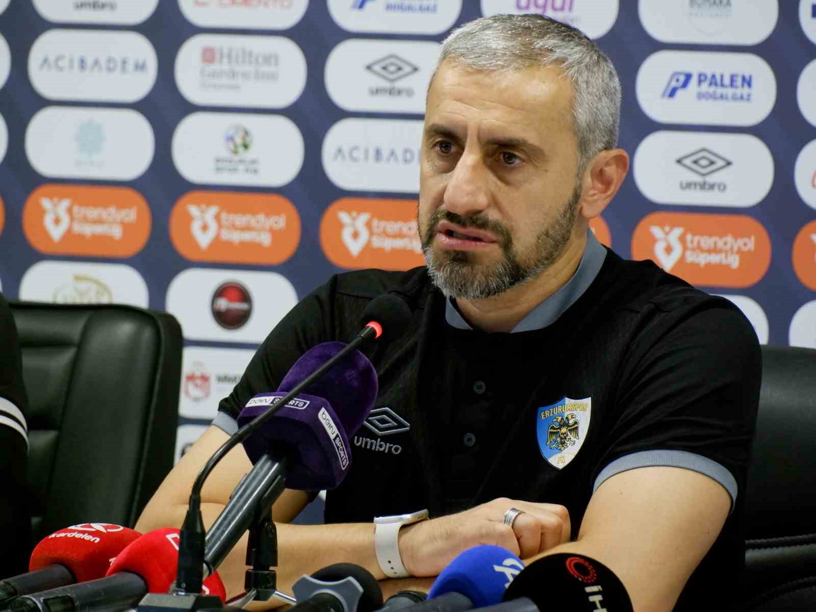 ERZURUMSPOR FK TEKNİK DİREKTÖRÜ SERKAN ÖZBALTA