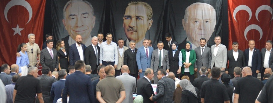 KÜTAHYA'NIN TAVŞANLI İLÇESİNDE MİLLİYETÇİ HAREKET PARTİSİ (MHP) 15. OLAĞAN KONGRESİ