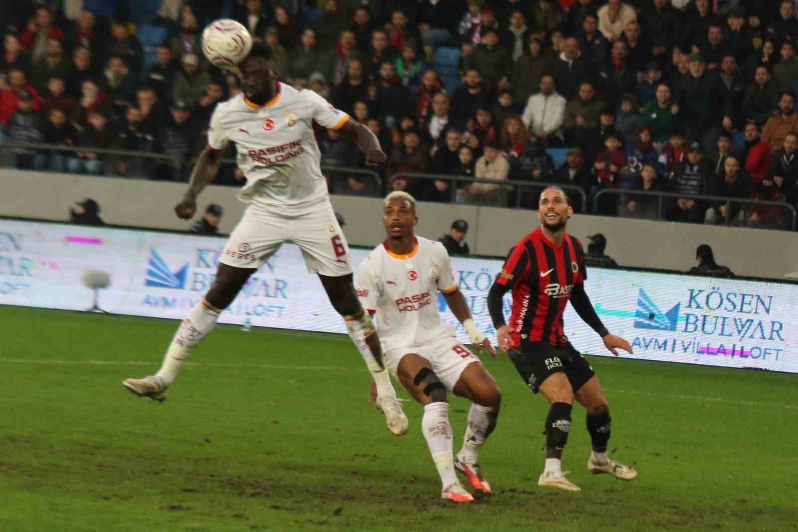 TRENDYOL SÜPER LİG’İN 8. HAFTASINDA GALATASARAY DEPLASMANDA KARŞILAŞTIĞI GENÇLERBİRLİĞİ'Nİ 1-0'LIK SKORLA MAĞLUP ETTİ.