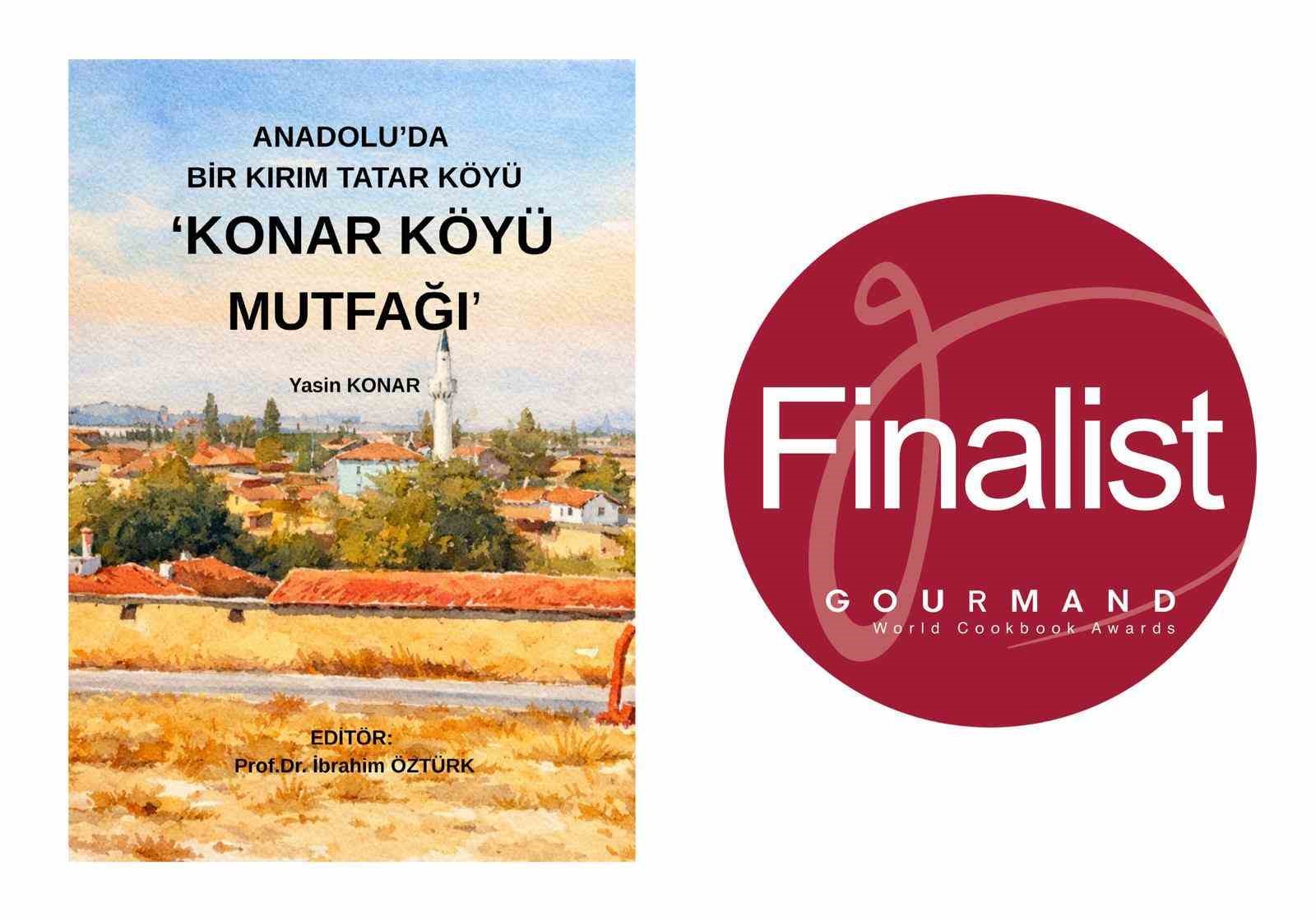 NİĞDE’DE GÖREV YAPAN ÖĞRETMENİN KİTABI GOURMAND AWARDS’TA FİNALİST