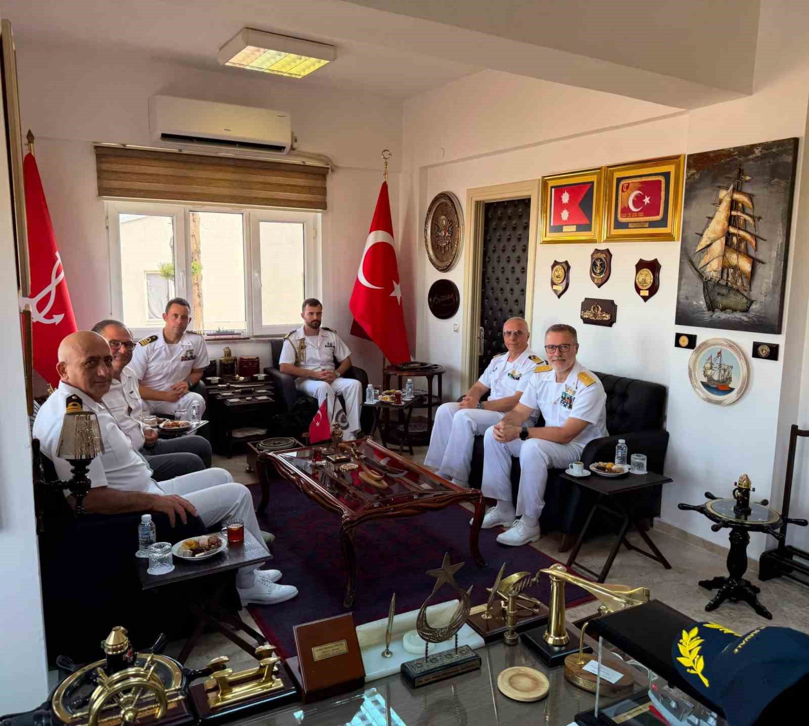 MİLLİ SAVUNMA BAKANLIĞI (MSB), İTALYA DENİZ KUVVETLERİ UNSURU ITS LUİGİ RİZZO FIRKATEYNİNİN ANTALYA’YA LİMAN ZİYARETİ GERÇEKLEŞTİRDİĞİNİ BİLDİRDİ.
