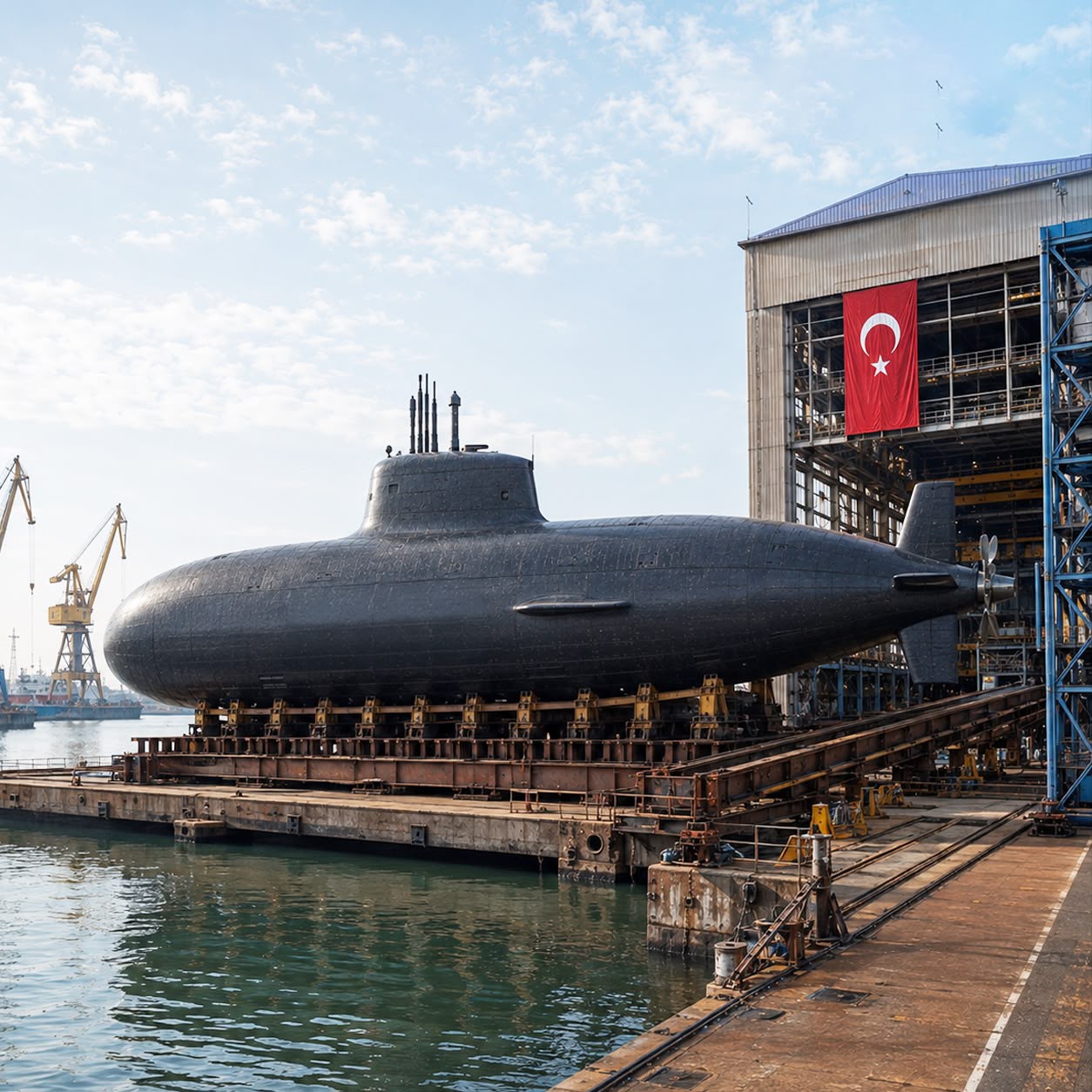 ŞİRKET STANDINDA TÜRKİYE’NİN YERLİ VE MİLLÎ UÇAK GEMİSİ MUGEM’İN ERDEMİR TARAFINDAN ÜRETİLEN YÜKSEK PERFORMANSLI GEMİ ÇELİKLERİ, MİİLUX OY’UN HY 80 VE HY 100 KALİTE DENİZALTI ÇELİKLERİ İLE BALİSTİK ÇALIŞMALARI VE OYAK LİMAN’IN YAPAY DESTEKLİ VİNÇLERİ ZİYARETÇİLERE ANLATILACAK.