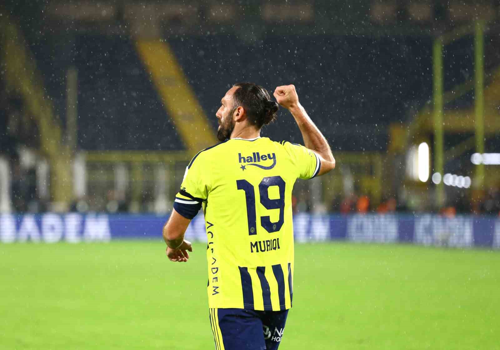 FENERBAHÇE'NİN KOSOVALI FORVETİ VEDAT MURİQİ, LİGDE 7. GOLÜNE ULAŞTI.
