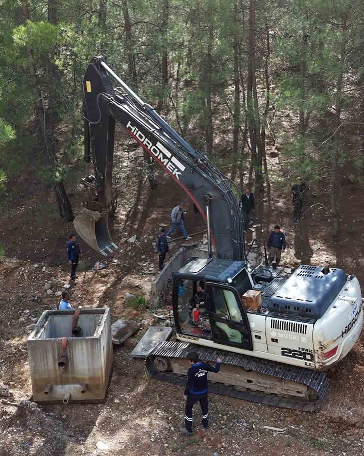 MUSKİ, DAĞDİBİ’NİN SU KAYNAKLARINI GÜVENCE ALTINA ALIYOR