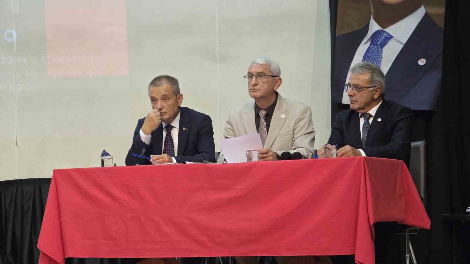 KONGRE DİVAN BAŞKANI NECDET AYTEKİN’İN TARTIŞMAYA MÜDAHALE ETMESİ.