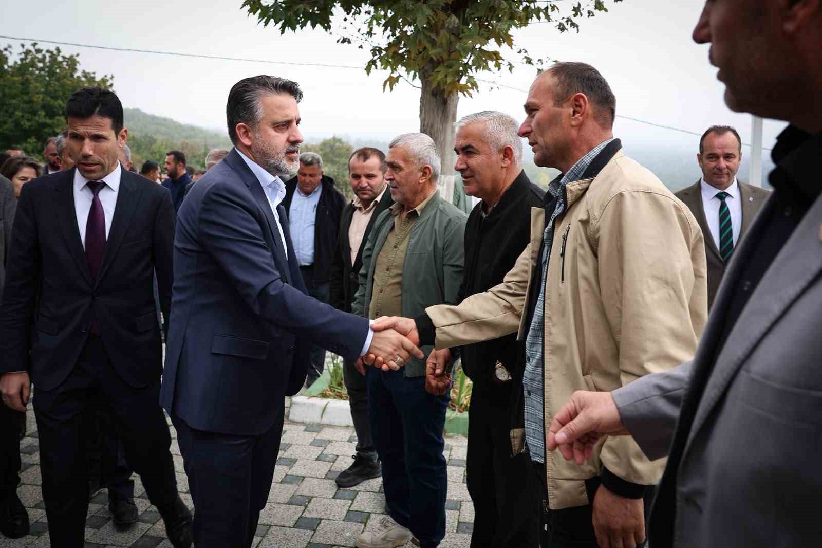 BURSA BÜYÜKŞEHİR BELEDİYE BAŞKAN VEKİLİ ŞAHİN BİBA, BÜYÜKORHAN İLÇESİ MUHTARLARIYLA BİR ARAYA GELEREK TALEP VE ÖNERİLERİNİ DİNLEDİ.