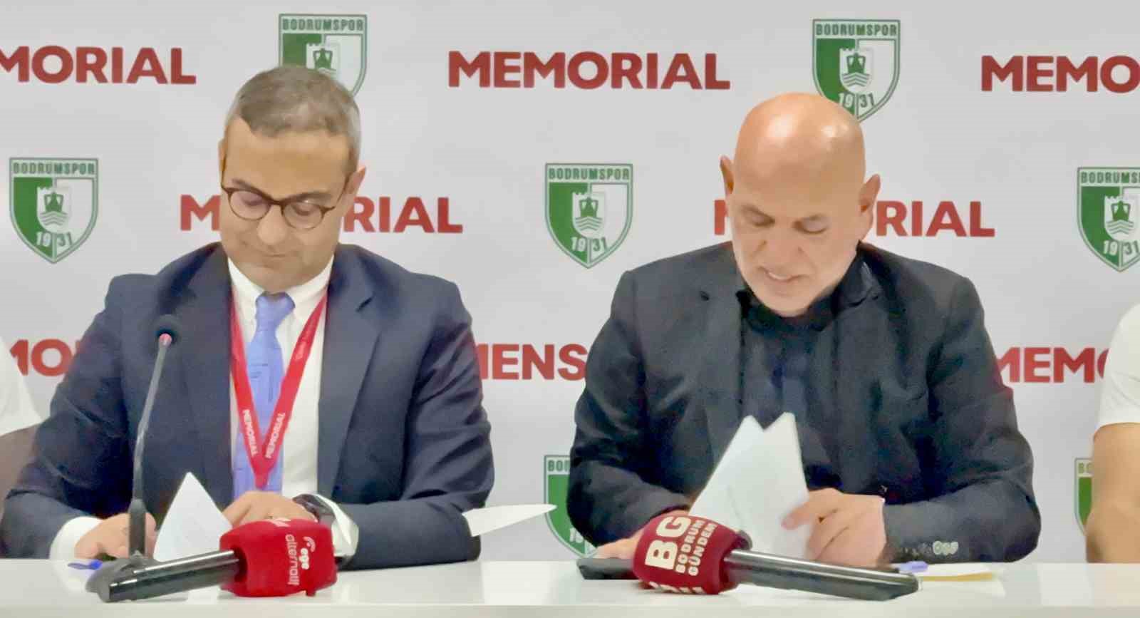 BODRUM FK’NIN SAĞLIK SPONSORU MEMORİAL BODRUM HASTANESİ OLDU