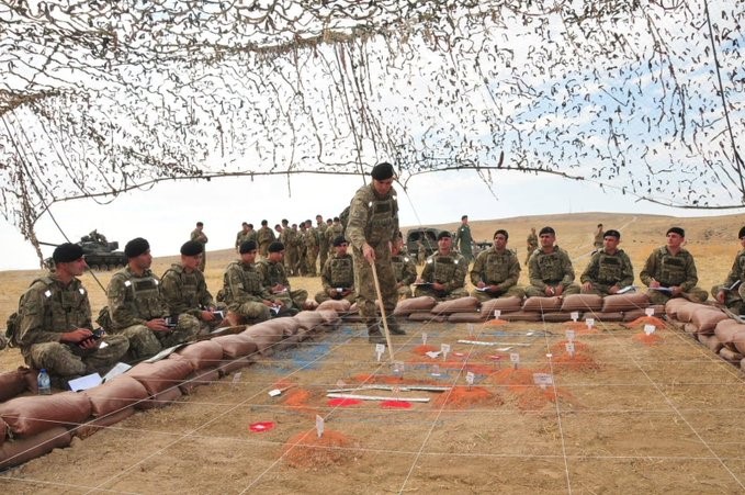 ANKARA’NIN ŞEREFLİKOÇHİSAR İLÇESİNDE "UYGULAMALI TAKTİK EĞİTİMLERİ VE TANK TOPU ATIŞLARI" İCRA EDİLDİ.
