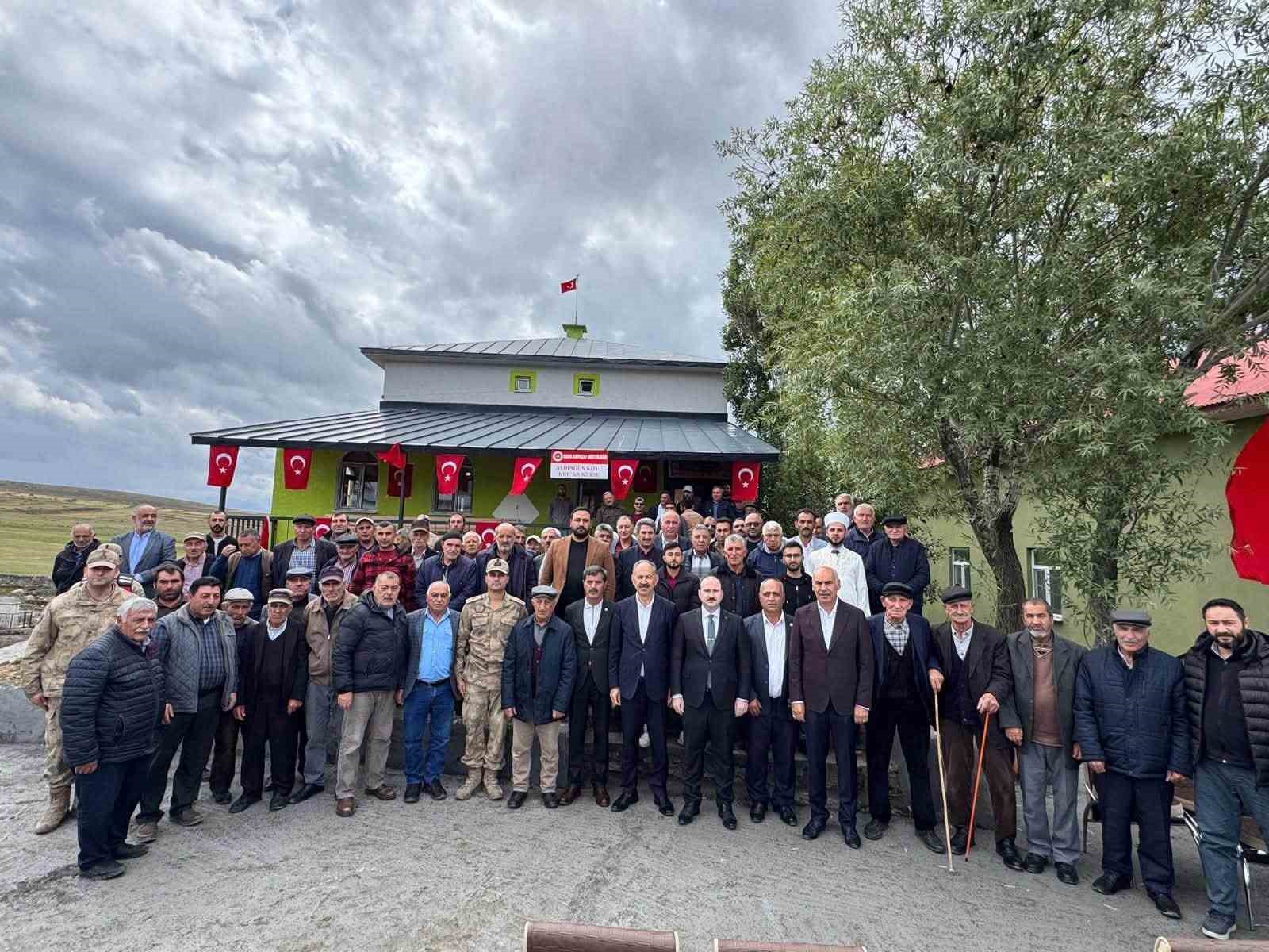 ARPAÇAY’DA KUR’AN KURSU HİZMETE AÇILDI(KARS-İHA)