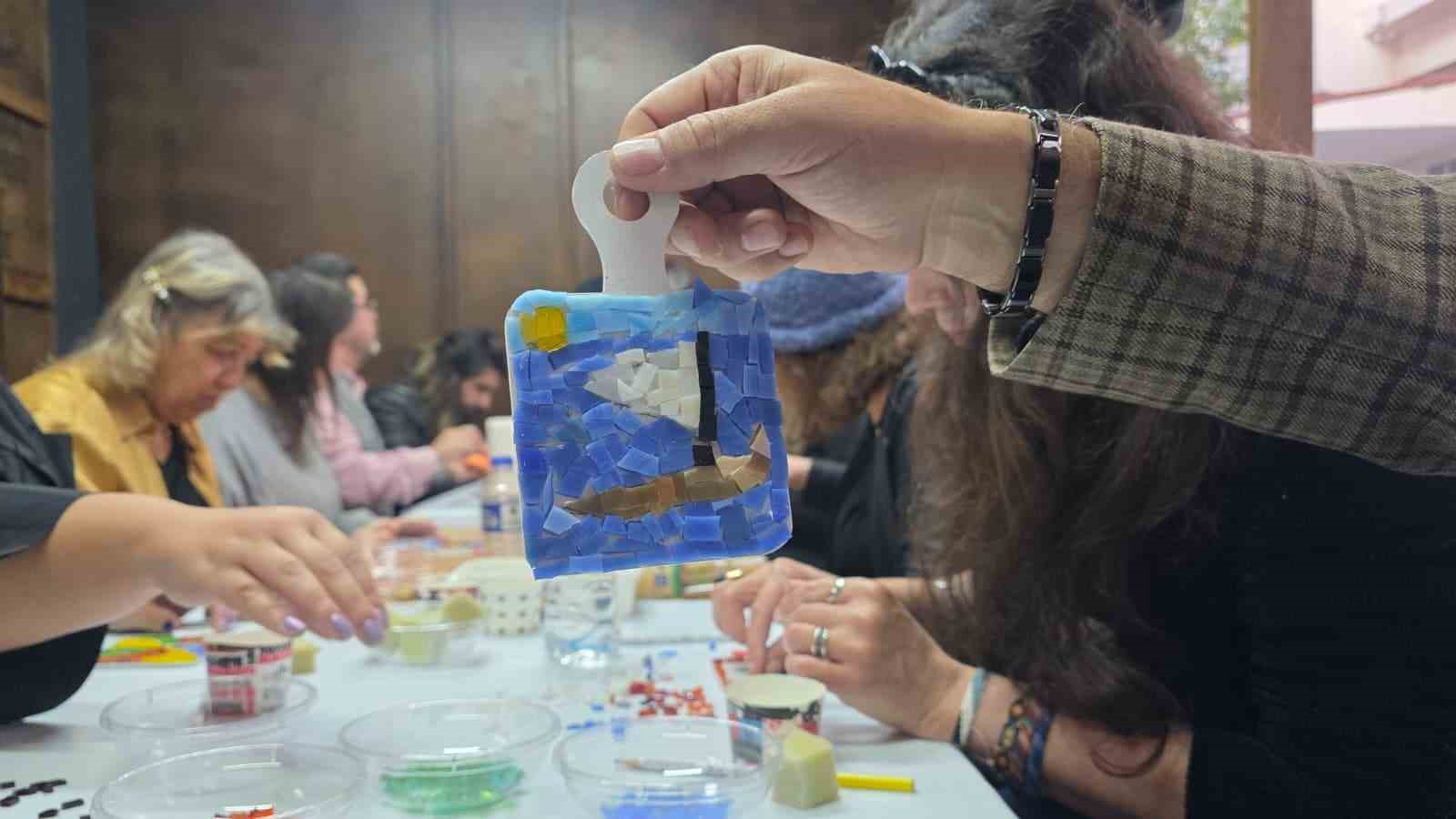 BANDIRMA’DA CAM MOZAİK VE VİTRAY WORKSHOP’U DÜZENLENDİ