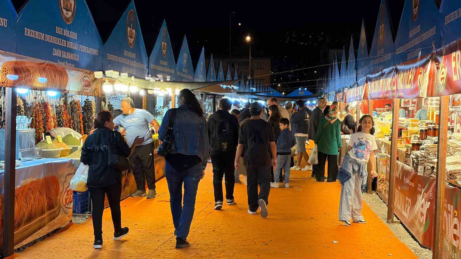 İZMİR'DE DÜZENLENEN ‘ERZURUM TANITIM GÜNLERİ', ERZURUM'UN KÜLTÜRÜNÜ VE YÖRESEL LEZZETLERİNİ EGELİLERLE BULUŞTURDU.