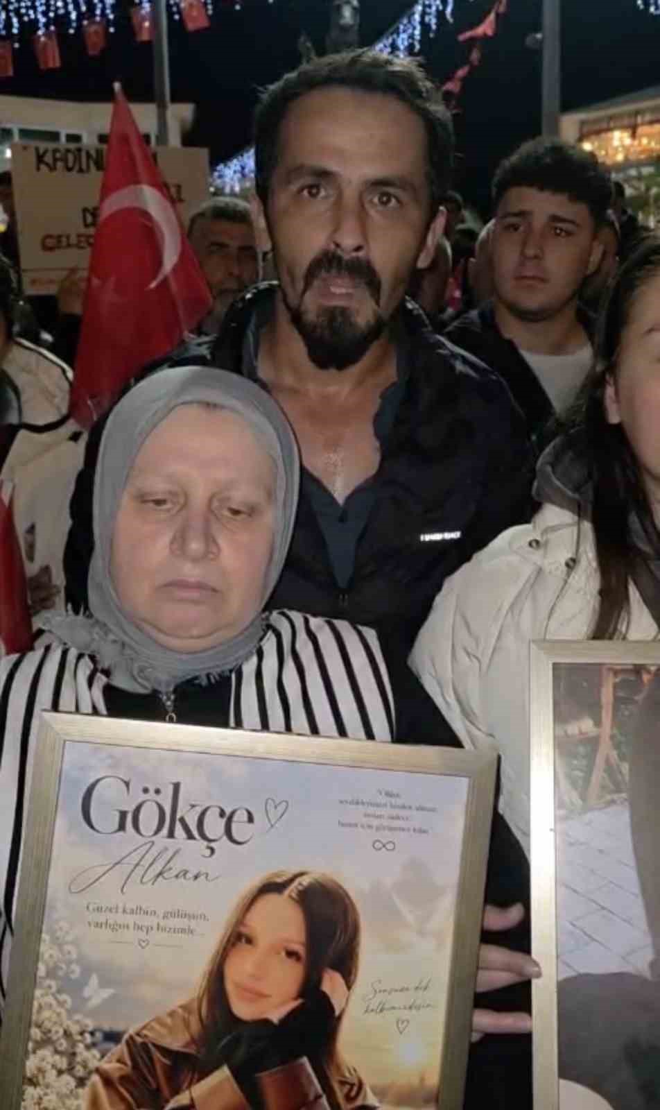 KARACABEY’DE GÖKÇE ALKAN İÇİN YÜRÜDÜLER: "GÖKÇELER ÖLMESİN"