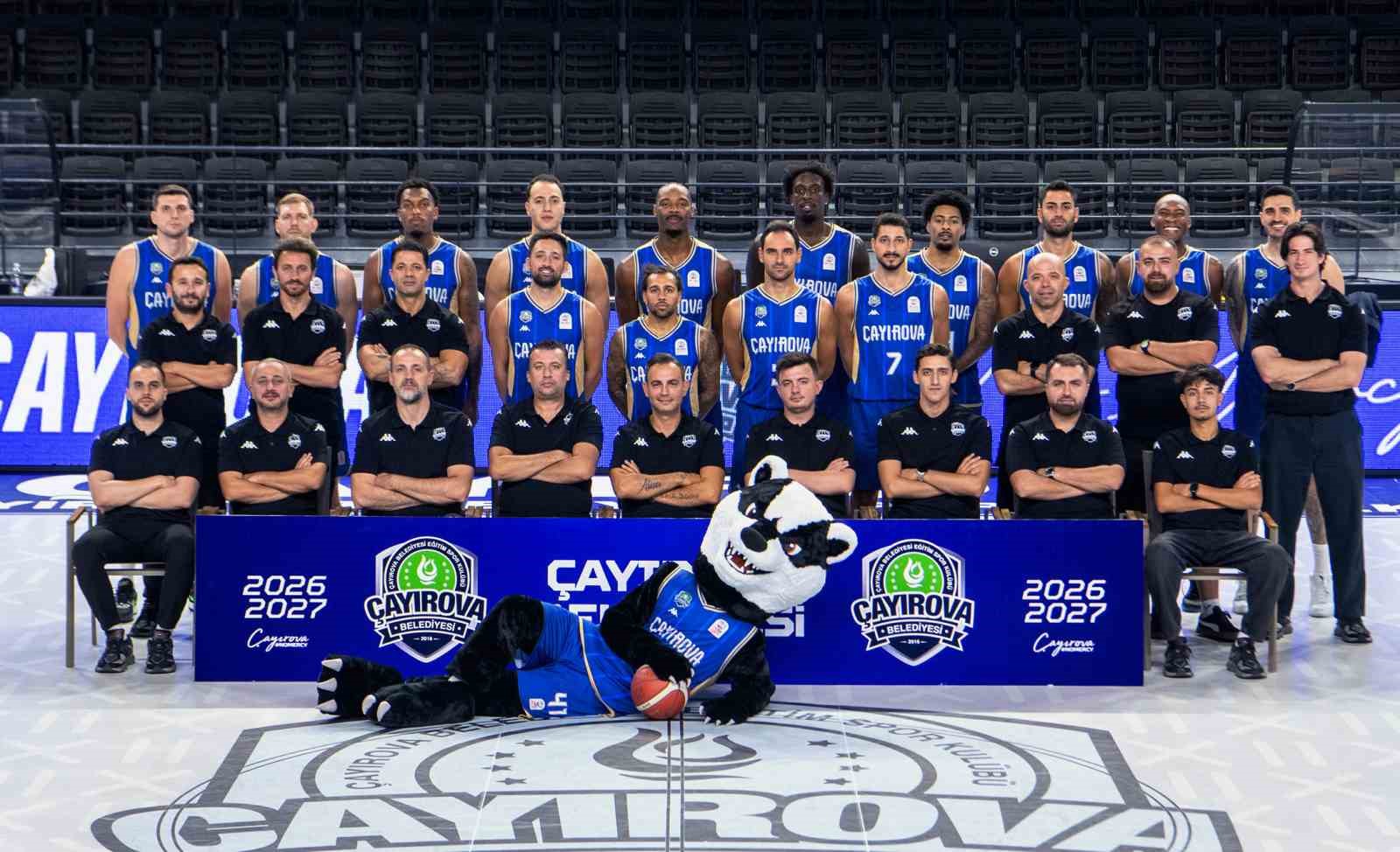 ÇAYIROVA BELEDİYESİ BASKETBOL TAKIMI, SÜPER LİGİ’NDEKİ İLK MAÇINDA GALATASARAY MCT TECHNİC KARŞISINDA MÜCADELE EDECEK.