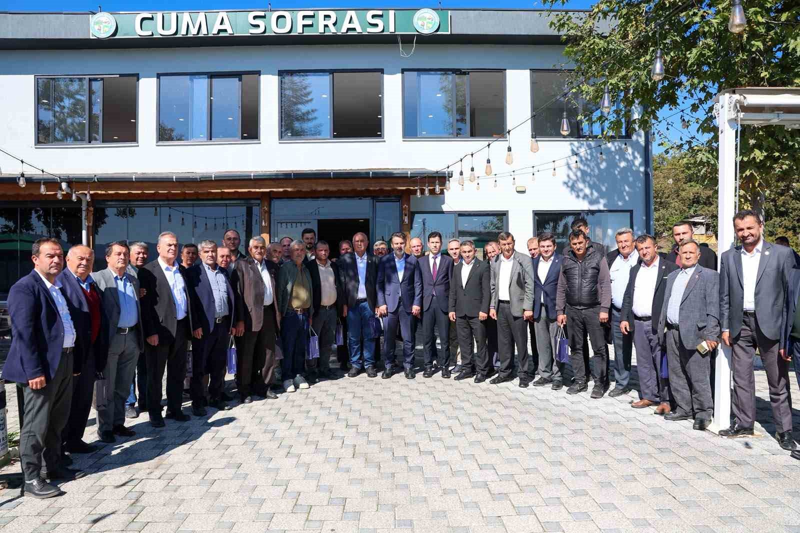 BURSA BÜYÜKŞEHİR BELEDİYE BAŞKAN VEKİLİ ŞAHİN BİBA, BÜYÜKORHAN İLÇESİ MUHTARLARIYLA BİR ARAYA GELEREK TALEP VE ÖNERİLERİNİ DİNLEDİ.