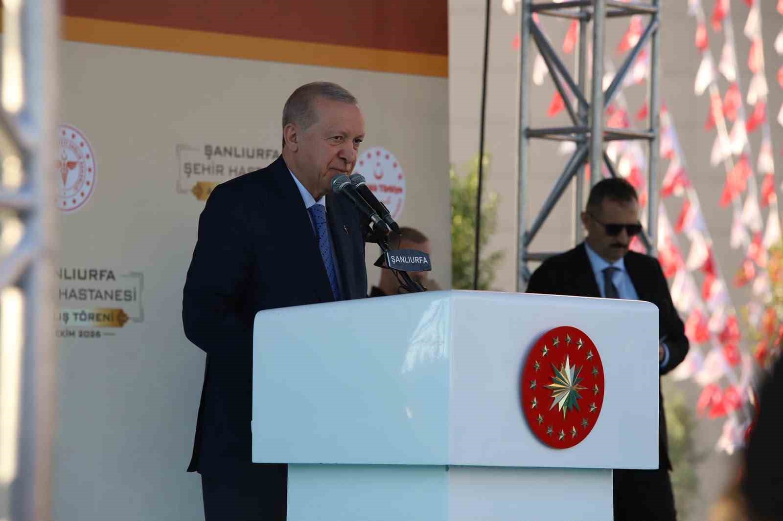 CUMHURBAŞKANI ERDOĞAN: "TERÖRSÜZ TÜRKİYE HEDEFİMİZDE ARAMIZA KİMSE GİREMEYECEK"