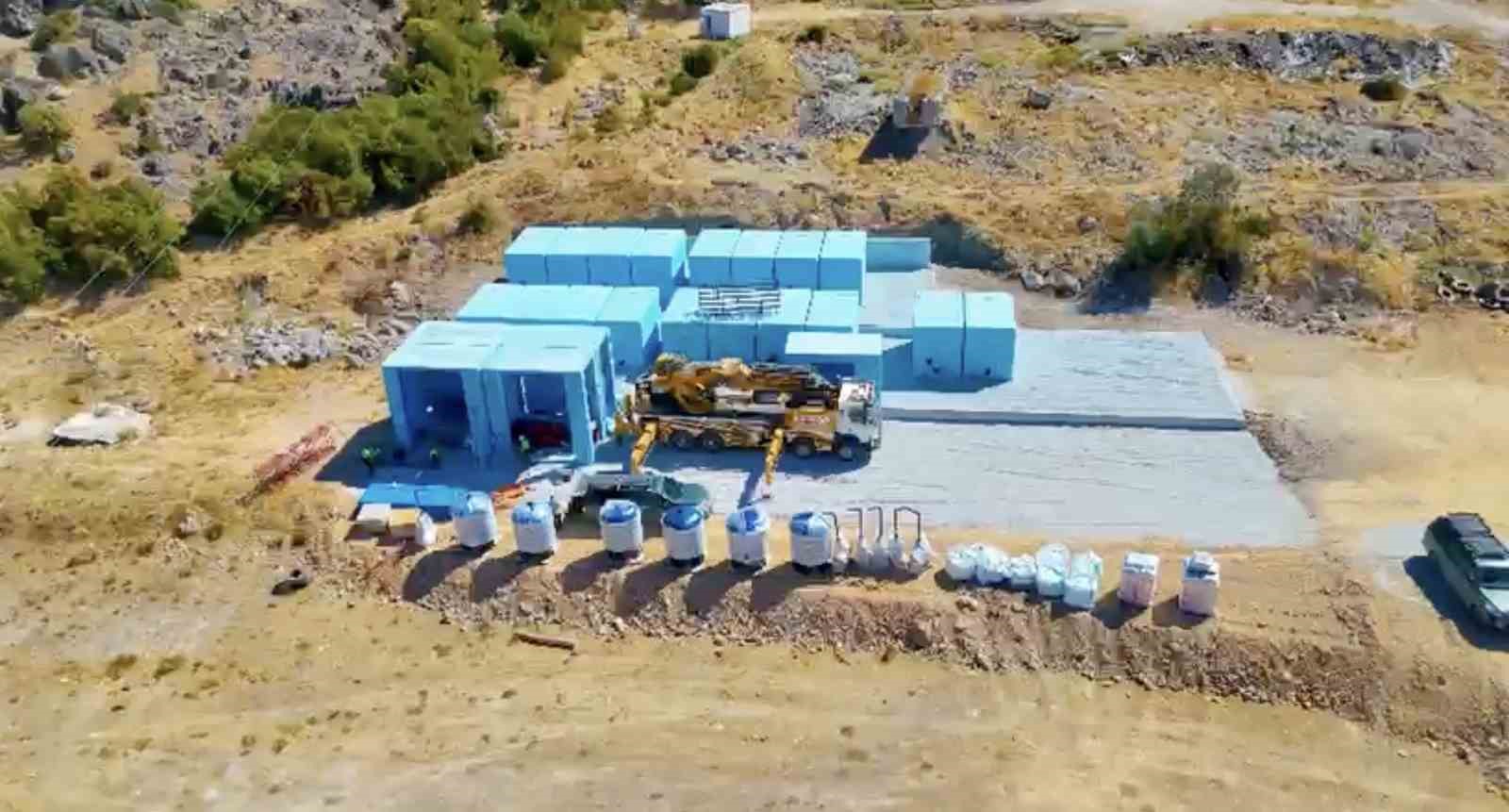 ÇANAKKALE’NİN AYVACIK İLÇESİNDE BULUN 30 KÖYE KESİNTİSİZ VE SAĞLIKLI İÇME SUYU TAŞIMA PROJESİ DEVAM EDİYOR.