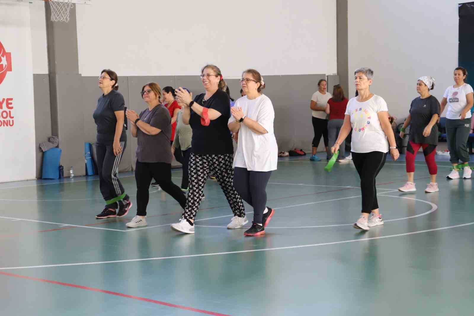 NAZİLLİ’DE SABAH SPORLARI BAŞLADI