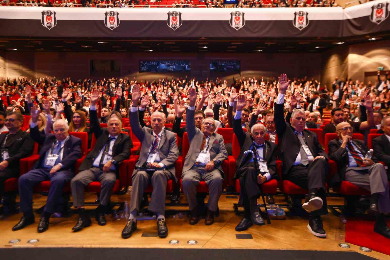 BEŞİKTAŞ KULÜBÜ’NÜN 2026 YILI OLAĞAN İDARİ VE MALİ GENEL KURUL TOPLANTISINDA, YÖNETİM KURULU 1 HAZİRAN 2025-31 MAYIS 2026 DÖNEMİ İDARİ VE MALİ YÖNDEN OY ÇOKLUĞUYLA İBRA EDİLDİ.