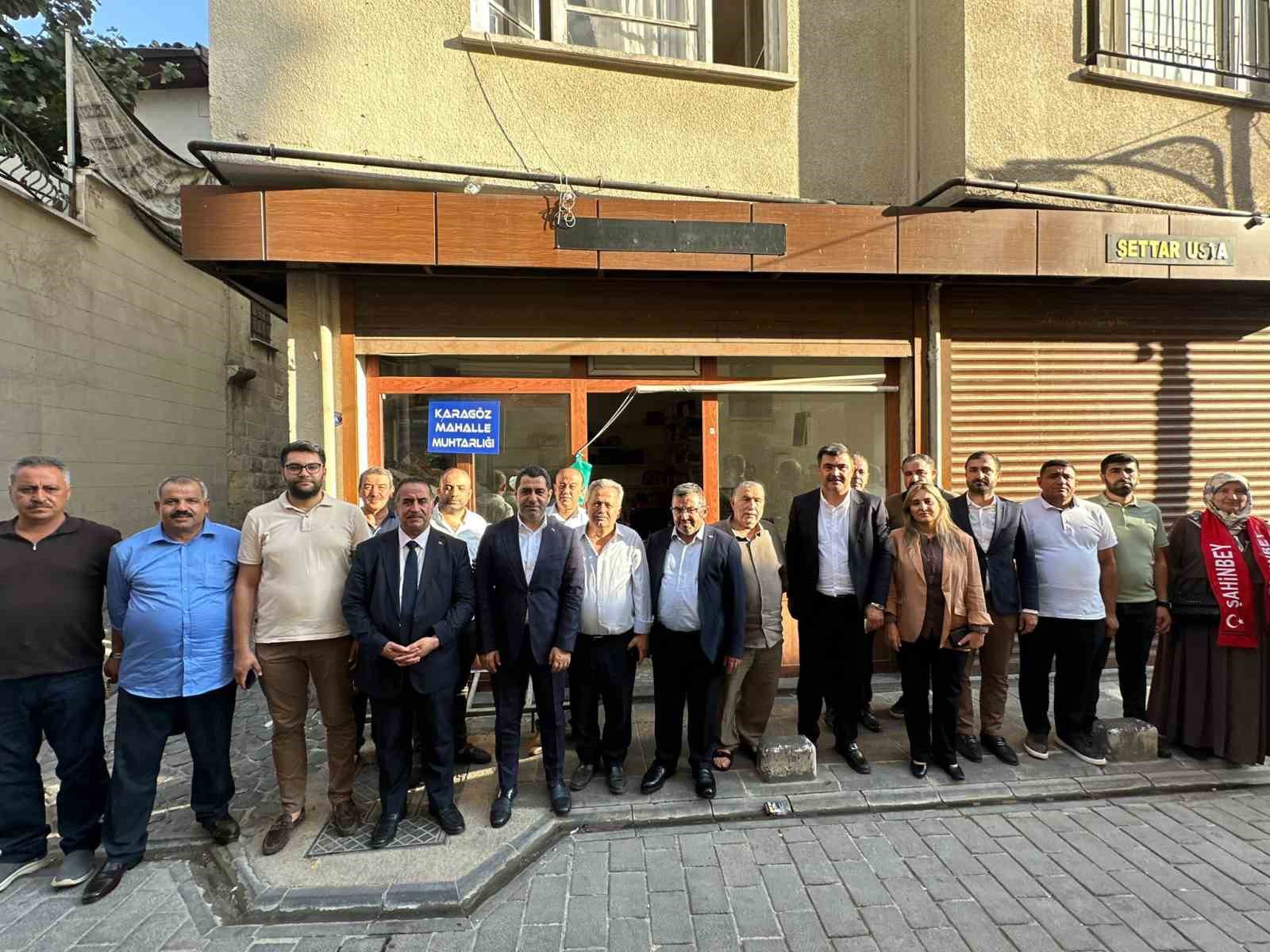 MİLLETVEKİLİ BOZGEYİK, STK, ESNAF VE MUHTARLARI ZİYARET EDEREK GAZİANTEP'İN NABZI TUTTU