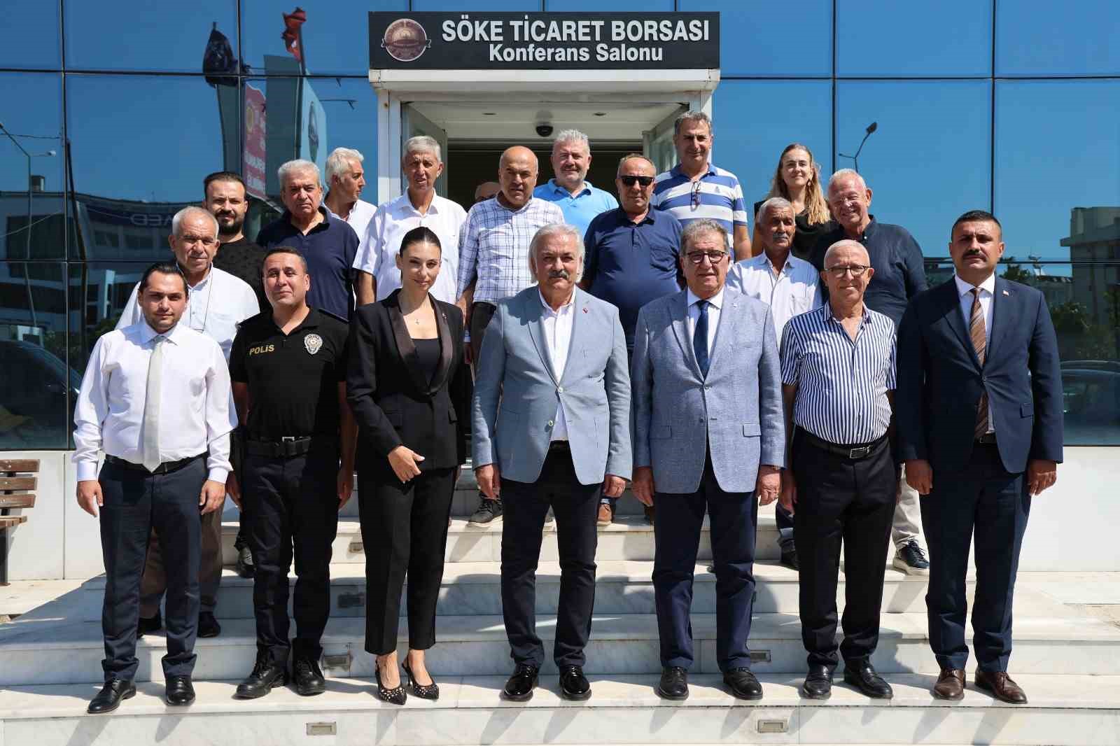 İLK İNCİR ALIM TÖRENİ BORSA DA YAPILDI