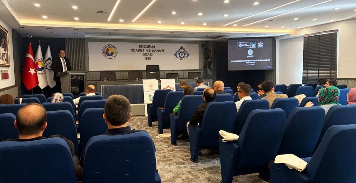 KUZEYDOĞU ANADOLU KALKINMA AJANSI (KUDAKA), ERZURUM, ERZİNCAN VE BAYBURT’TAKİ COĞRAFİ İŞARETLİ ÜRÜNLERİN EKONOMİYE KAZANDIRILMASI AMACIYLA BAŞLATTIĞI "ANADOLUDAKİLER COĞRAFİ İŞARETLİ ÜRÜNLERİN ÜRETİMİ VE TANITIMI MALİ DESTEK PROGRAMI" KAPSAMINDA BÖLGEDEKİ BİLGİLENDİRME VE TANITIM TOPLANTILARINI TAMAMLADI. PROGRAM KAPSAMINDA PROJELERE 10 MİLYON TL'YE KADAR MALİ DESTEK SAĞLANACAK.