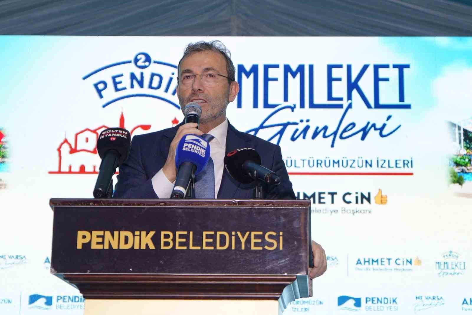 PENDİK BELEDİYE BAŞKANI AHMET CİN