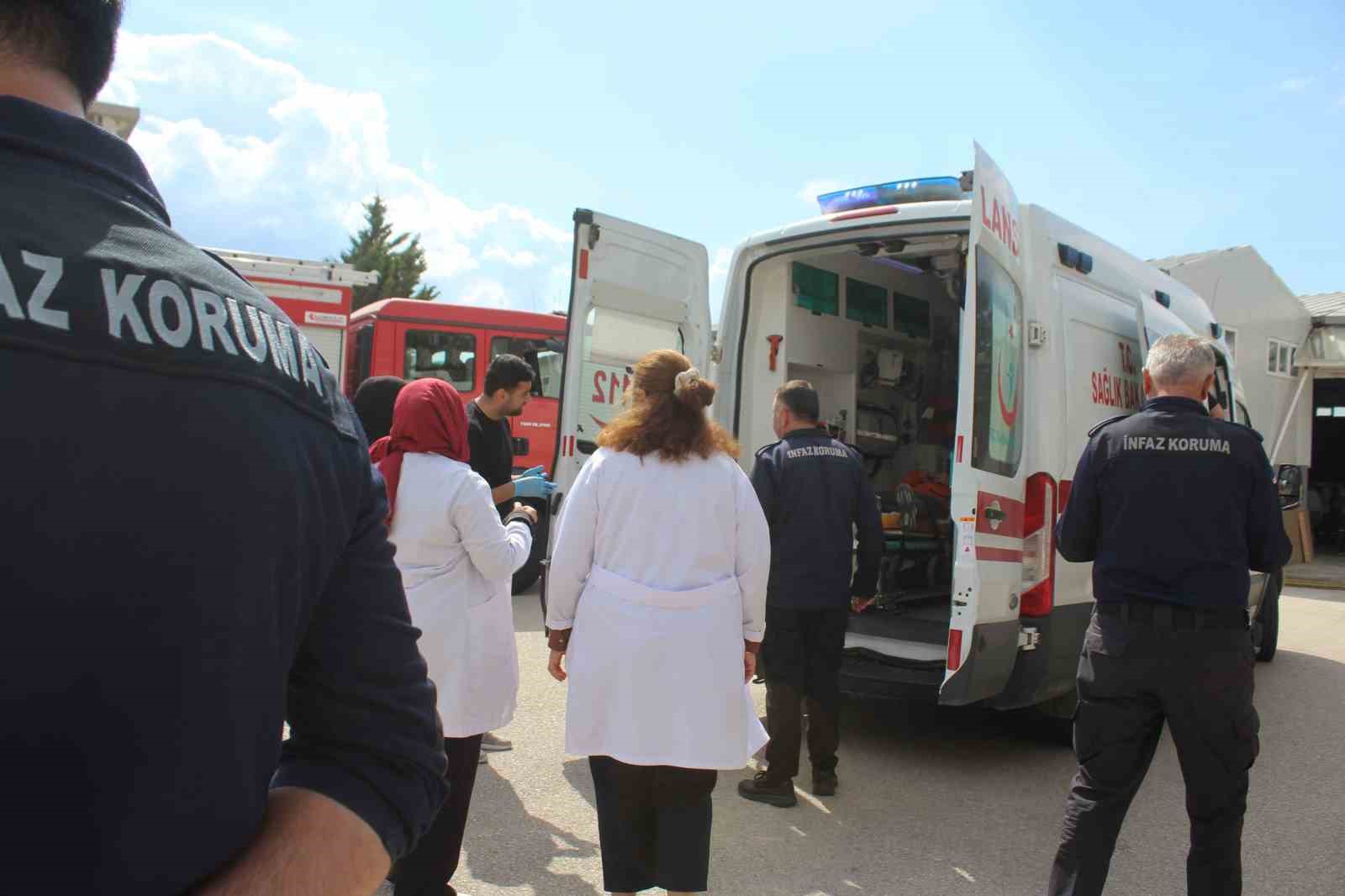 SENARYOSU VE UYGULAMASIYLA GERÇEĞİ ARATMAYAN TATBİKAT, ÜST DÜZEY BİR KATILIMLA VE BAŞARIYLA TAMAMLANDI.