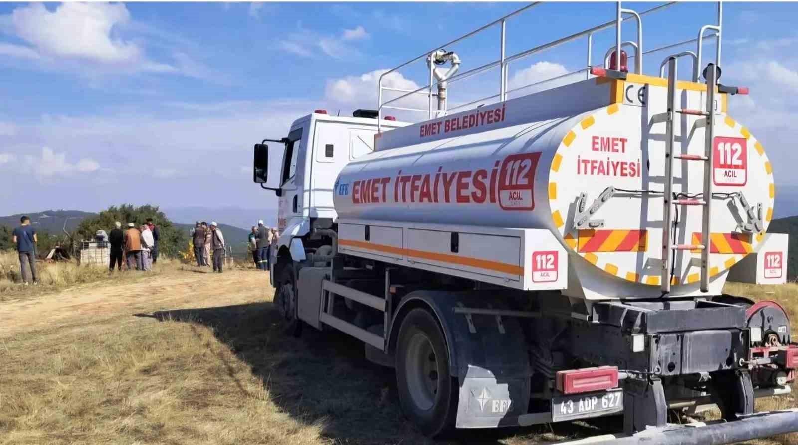 HİSARCIK’TA ORMANA SIÇRAYAN YANGINDA 6 DEKAR ALAN ZARAR GÖRDÜ