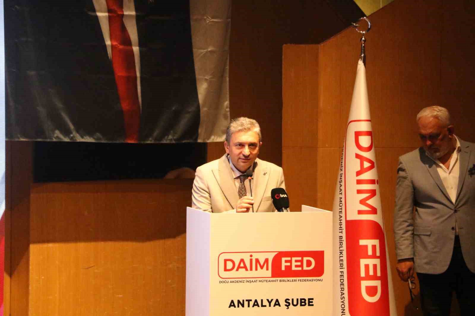 ANTALYA VALİSİ HULUSİ ŞAHİN