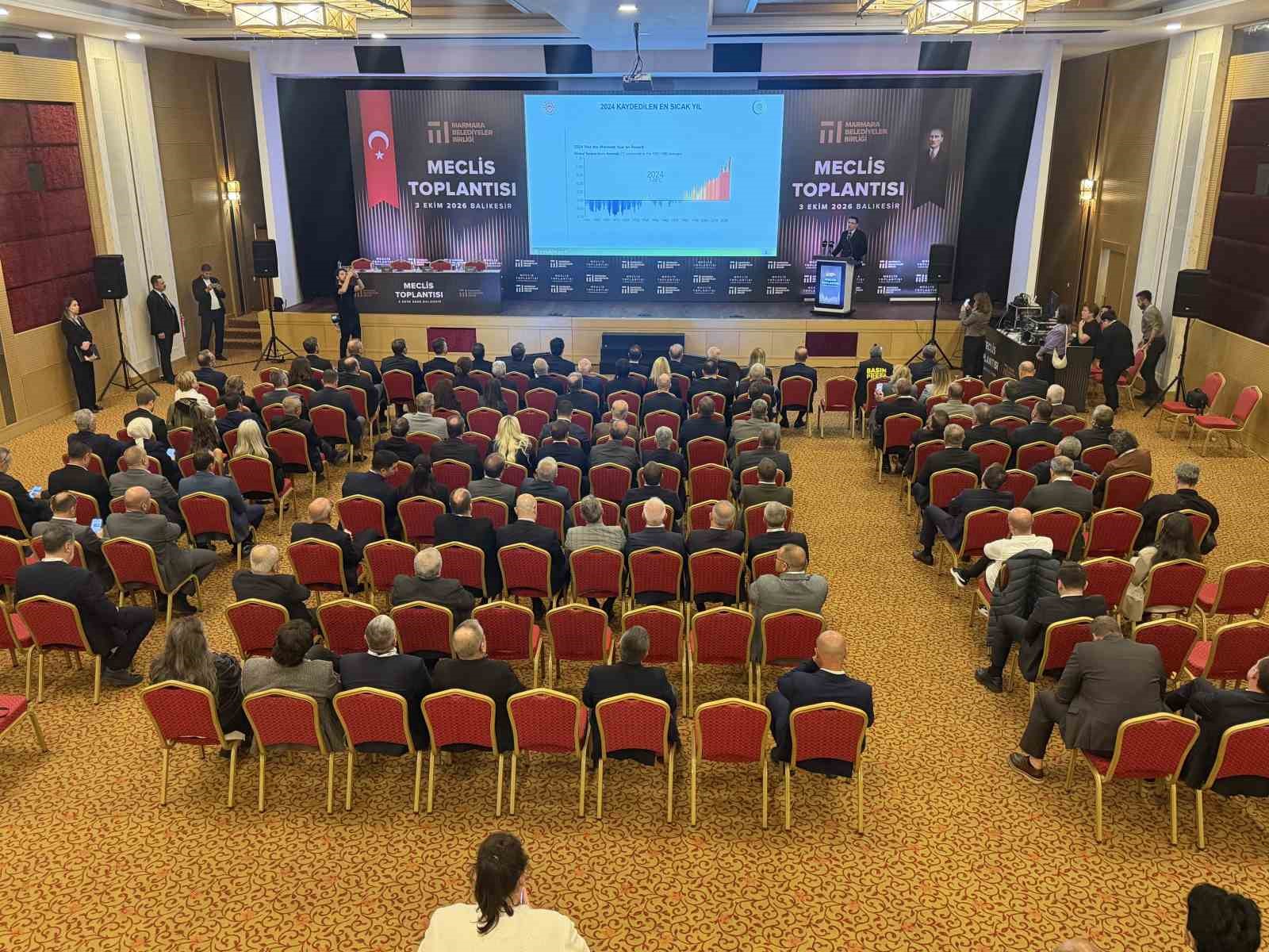 MARMARA BELEDİYELER BİRLİĞİ’NİN 2026 YILI 2. MECLİS TOPLANTISI BALIKESİR’DE GERÇEKLEŞTİRİLDİ.