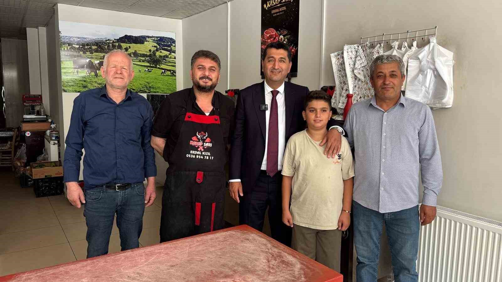BOYRAZ: TÜM İLÇELERİMİZİN TİCARET VE TARIM GÜCÜNÜ DİNÇ TUTACAK PROJELER HAZIRLIYORUZ