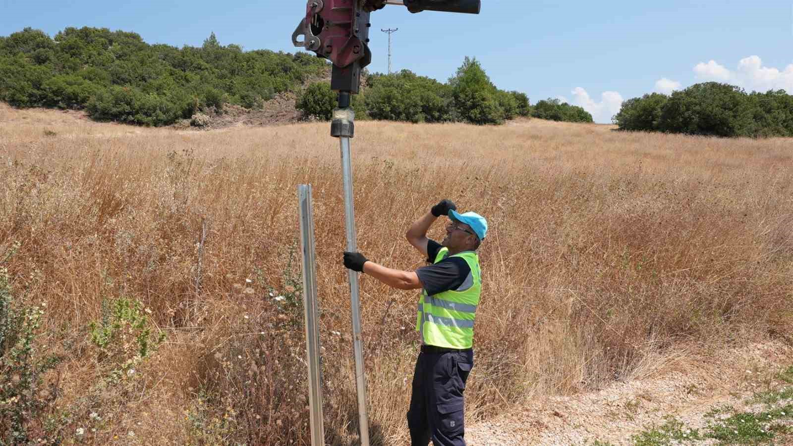 DURSUNBEY’DE BAŞKAN AKIN’IN SÖZ VERDİĞİ YOL TAMAMLANDI