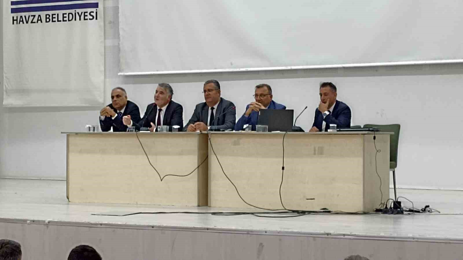 HAVZA SÜT HAYVANCILIĞININ GELİŞTİRİLMESİ TOPLANTISI DÜZENLENDİ.