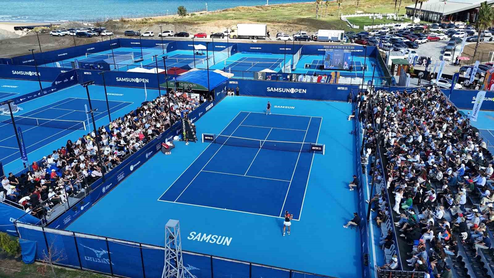 SAMSUN BÜYÜKŞEHİR BELEDİYESİ EV SAHİPLİĞİNDE DÜZENLENEN “SAMSUN OPEN WTA 125”, TENİS DÜNYASININ YILDIZLARINI SAMSUN’DA BULUŞTURACAK.