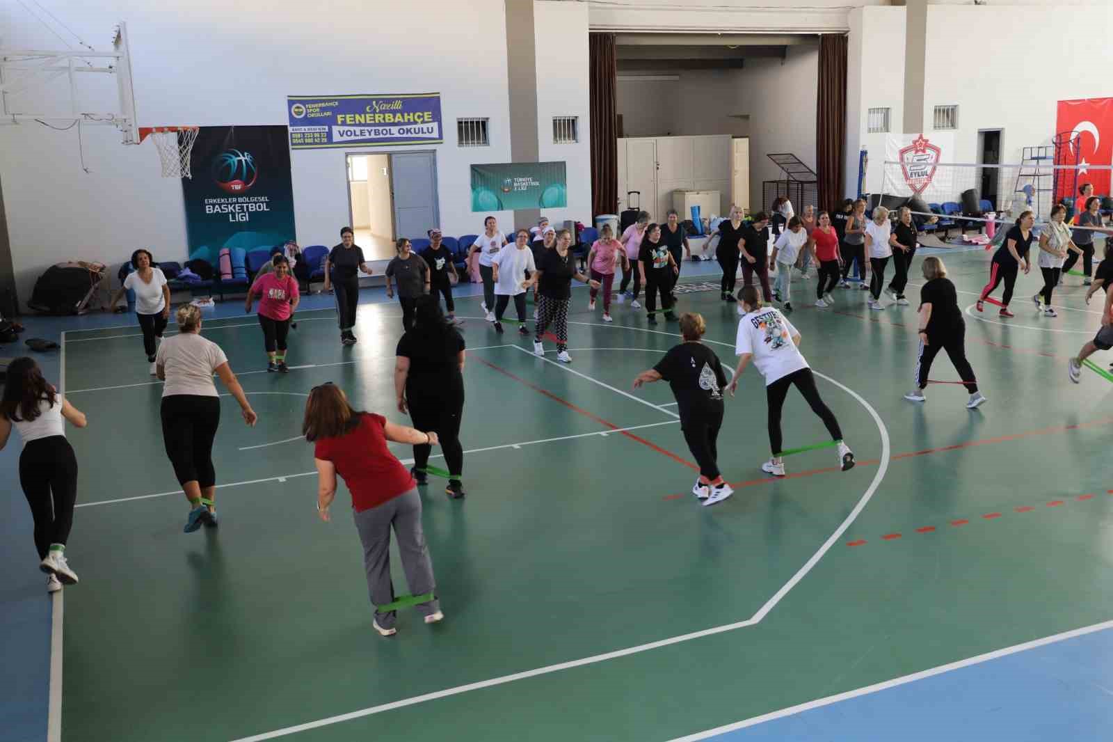 NAZİLLİ’DE SABAH SPORLARI BAŞLADI