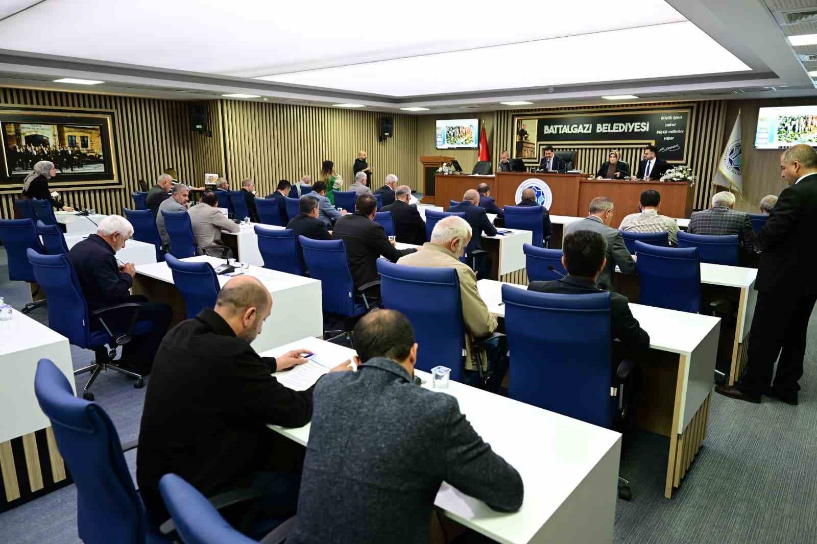 BATTALGAZİ BELEDİYESİ EKİM AYI MECLİS TOPLANTISI 1. BİRLEŞİMİ YAPILDI