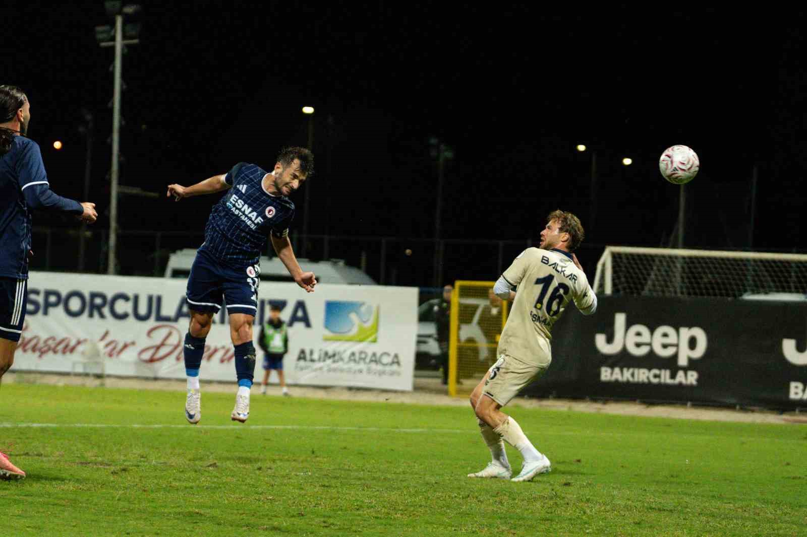 FETHİYESPOR, ANKARAGÜCÜ İLE 2-2 BERABERE KALDI