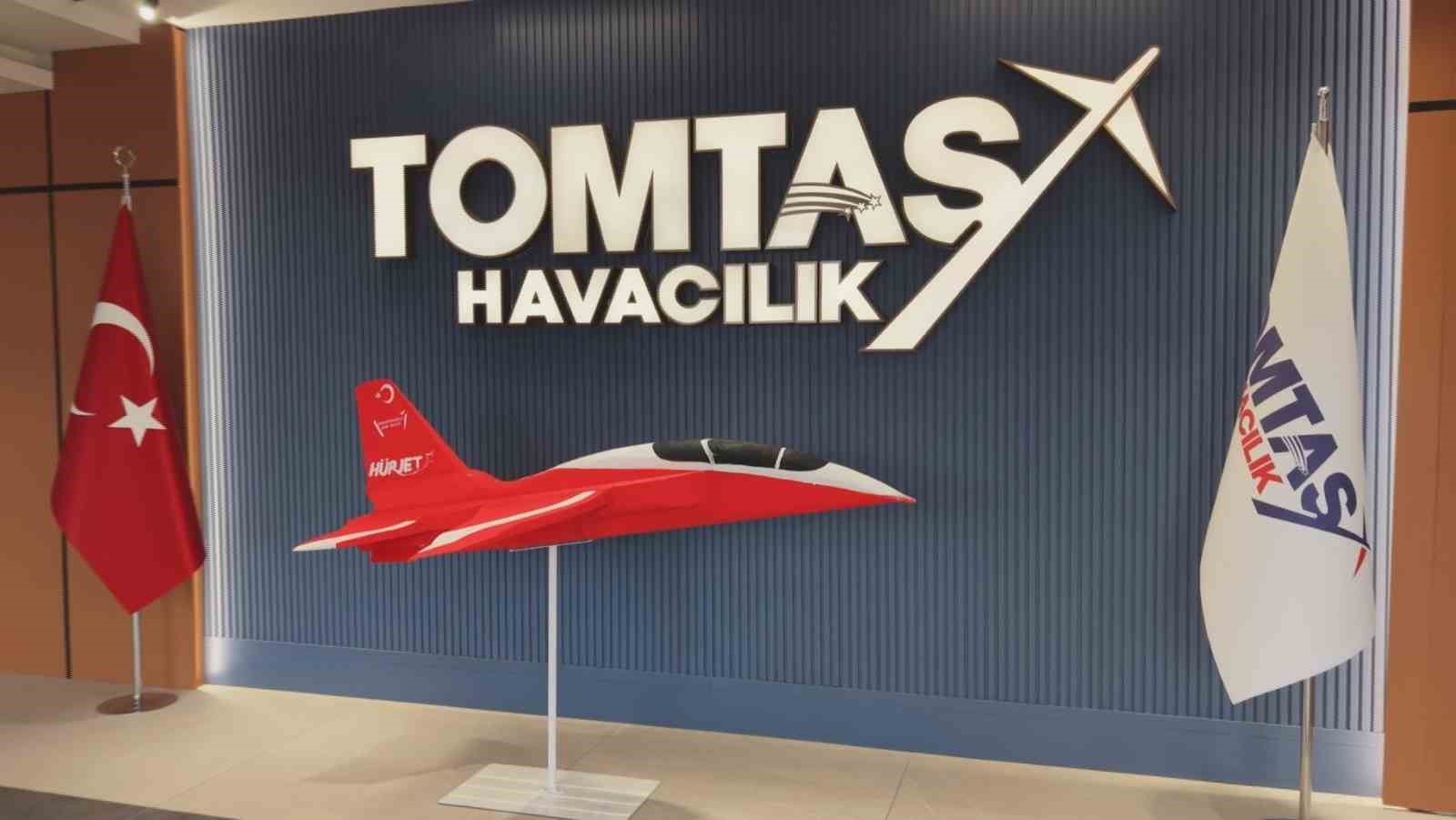 HÜRJET'İN MONTAJI, KAYSERİ'DEKİ TOMTAŞ TESİSLERİNDE BAŞLADI.