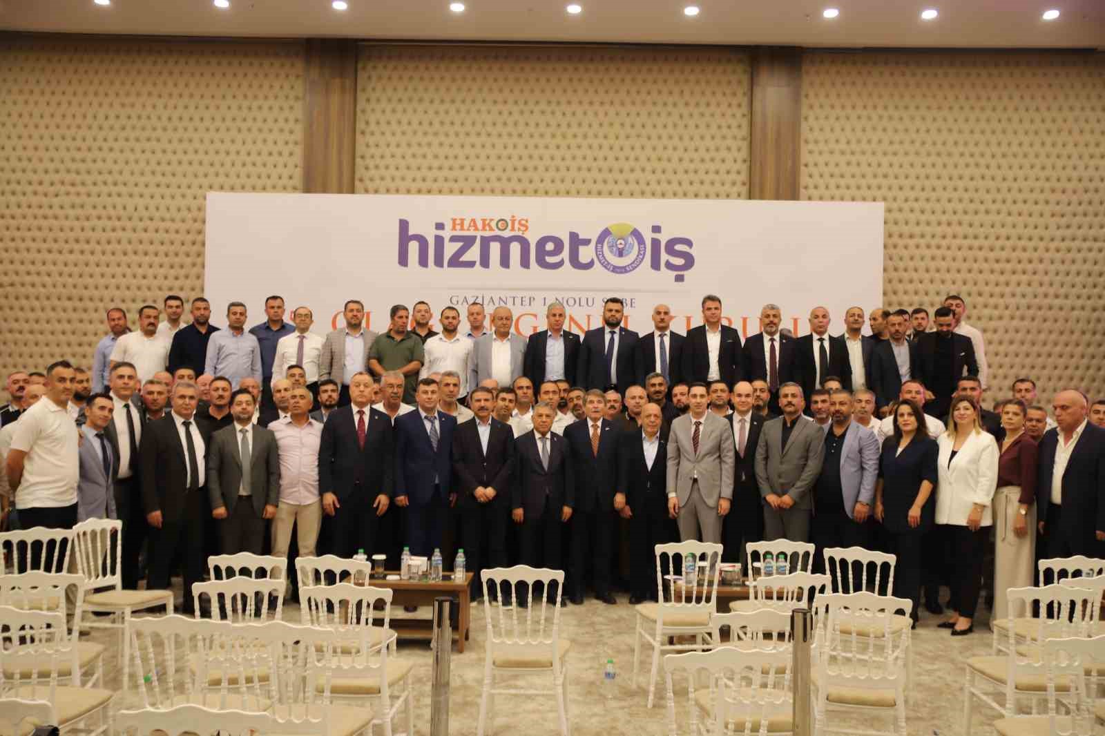 HİZMET-İŞ SENDİKASI GAZİANTEP 1 NO’LU ŞUBE’DE 5. OLAĞAN GENEL KURULU GERÇEKLEŞTİ