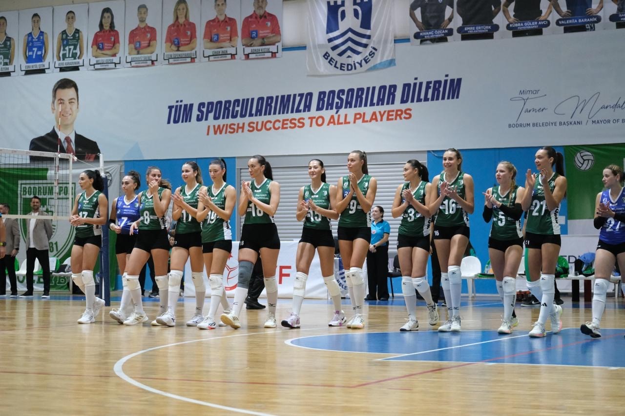 BODRUM’UN İNCİLERİ SEZONA KARŞIYAKA MAĞLUBİYETİYLE BAŞLADI
