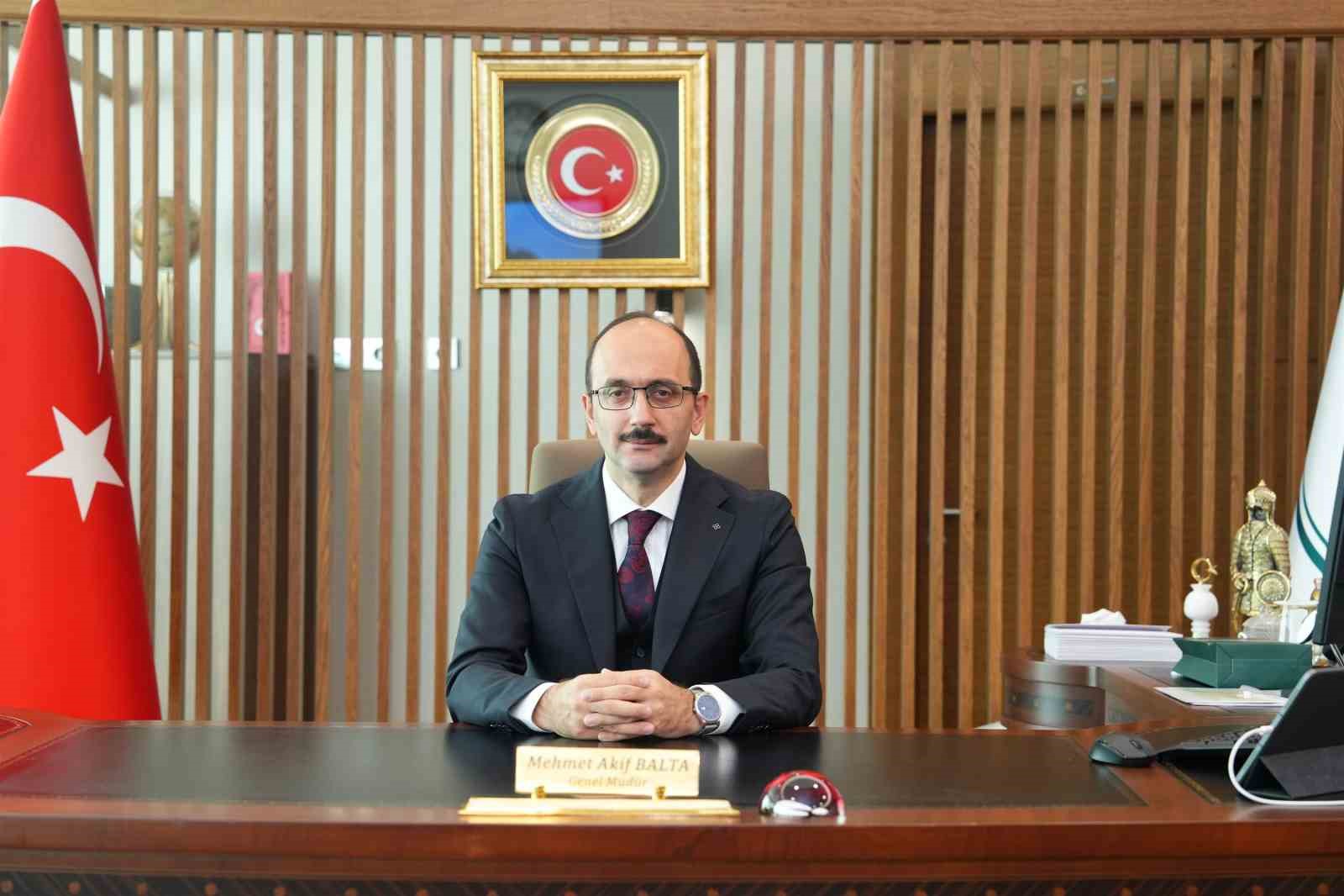 DSİ GENEL MÜDÜRÜ MEHMET AKİF BALTA