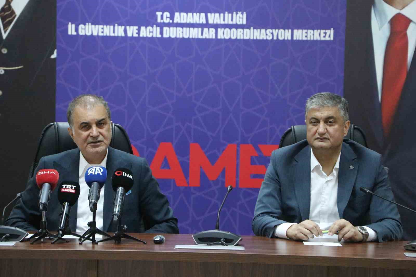 AK PARTİ GENEL BAŞKAN YARDIMCISI VE PARTİ SÖZCÜSÜ ÖMER ÇELİK, “BUGÜN GERÇEKLEŞEN DEPREMLERDE HERHANGİ BİR CAN KAYBI VE HERHANGİ BİR SAĞLIK SORUNU YAŞAYAN VATANDAŞIMIZ YOK” İFADELERİNİ KULLANDI.