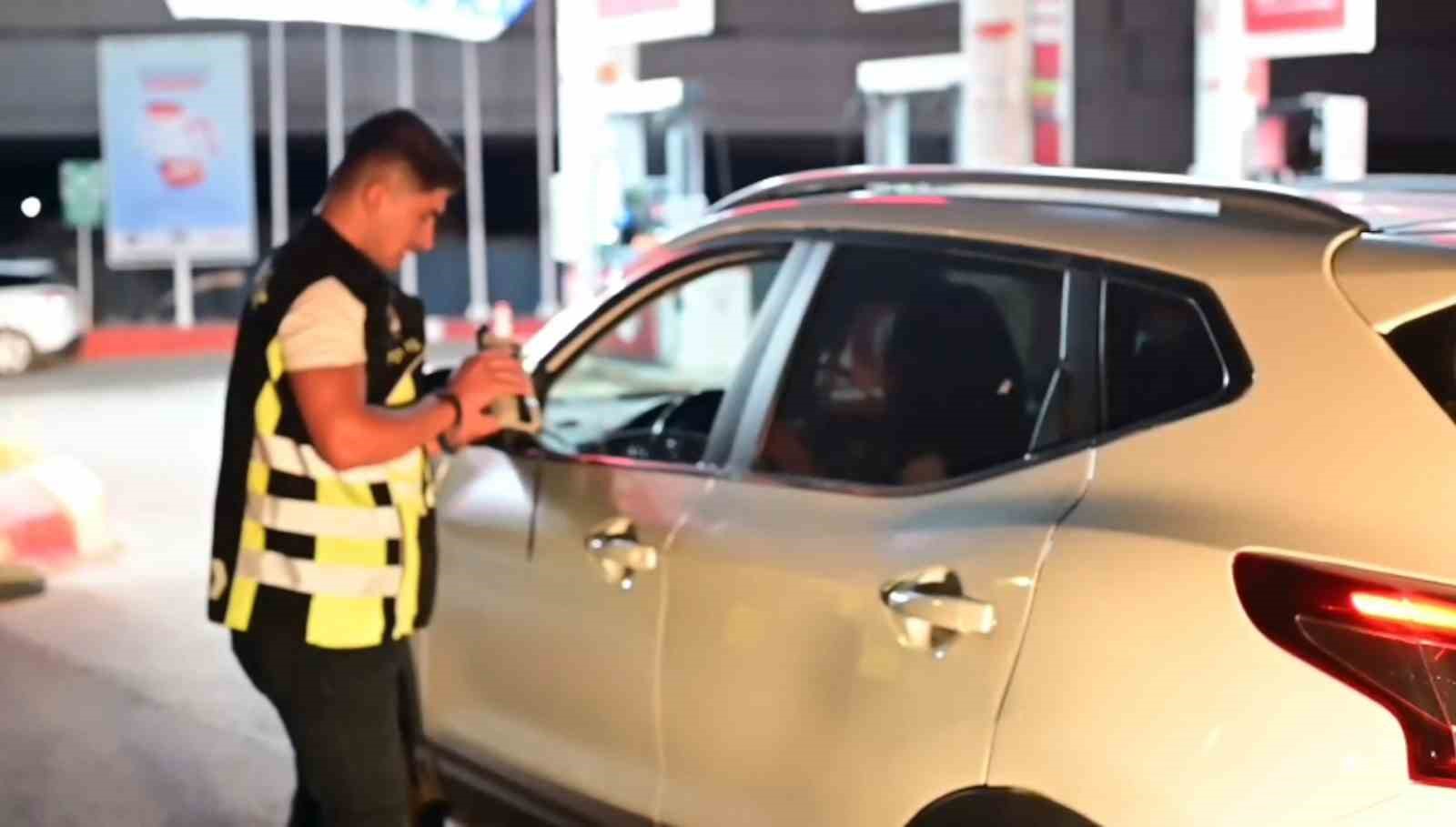 EDİRNE’DE GECE TRAFİK UYGULAMASI