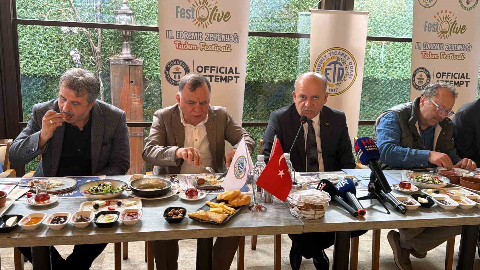 III. EDREMİT ZEYTİNYAĞI TADIM FESTİVALİ-FESTOLİVE'İN BASIN LANSMANI GÜRE'DE GERÇEKLEŞTİRİLDİ.