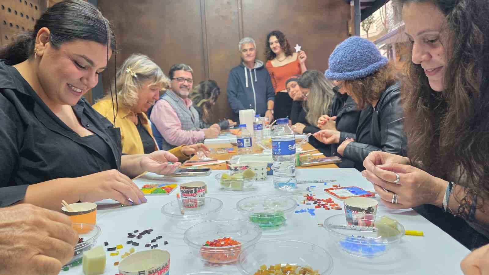 BANDIRMA’DA CAM MOZAİK VE VİTRAY WORKSHOP’U DÜZENLENDİ