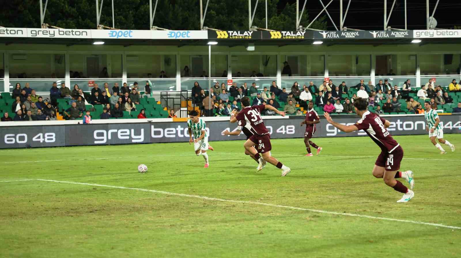 TRENDYOL 1. LİG'İN 11. HAFTASINDA BODRUM FK SAHASINDA BANDIRMASPOR’U 2-1 YENDİ.