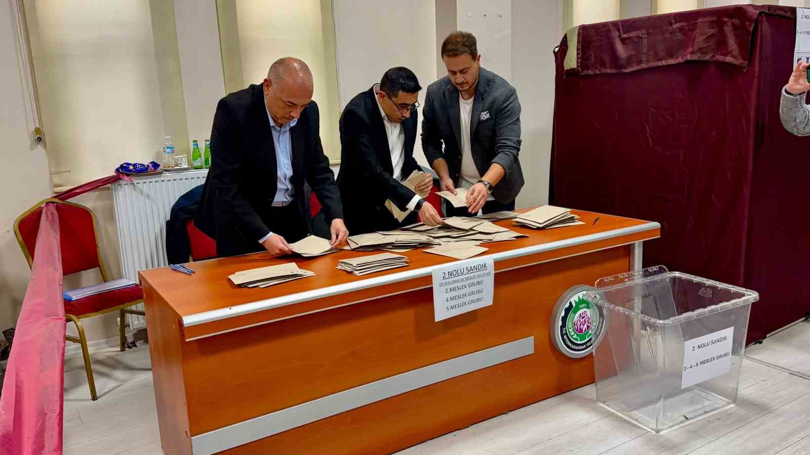 AFYONKARAHİSAR TİCARET BORSASI'NIN (ATB) GERÇEKLEŞTİRİLEN   SEÇİMLİ OLAĞAN GENEL KURULU SONRASI MEVCUT BAŞKAN MEHMET MÜHSÜRLER VE YÖNETİMİ 8 KOMİTEDEN 5'Nİ KAZANARAK GÜVEN TAZELEDİ