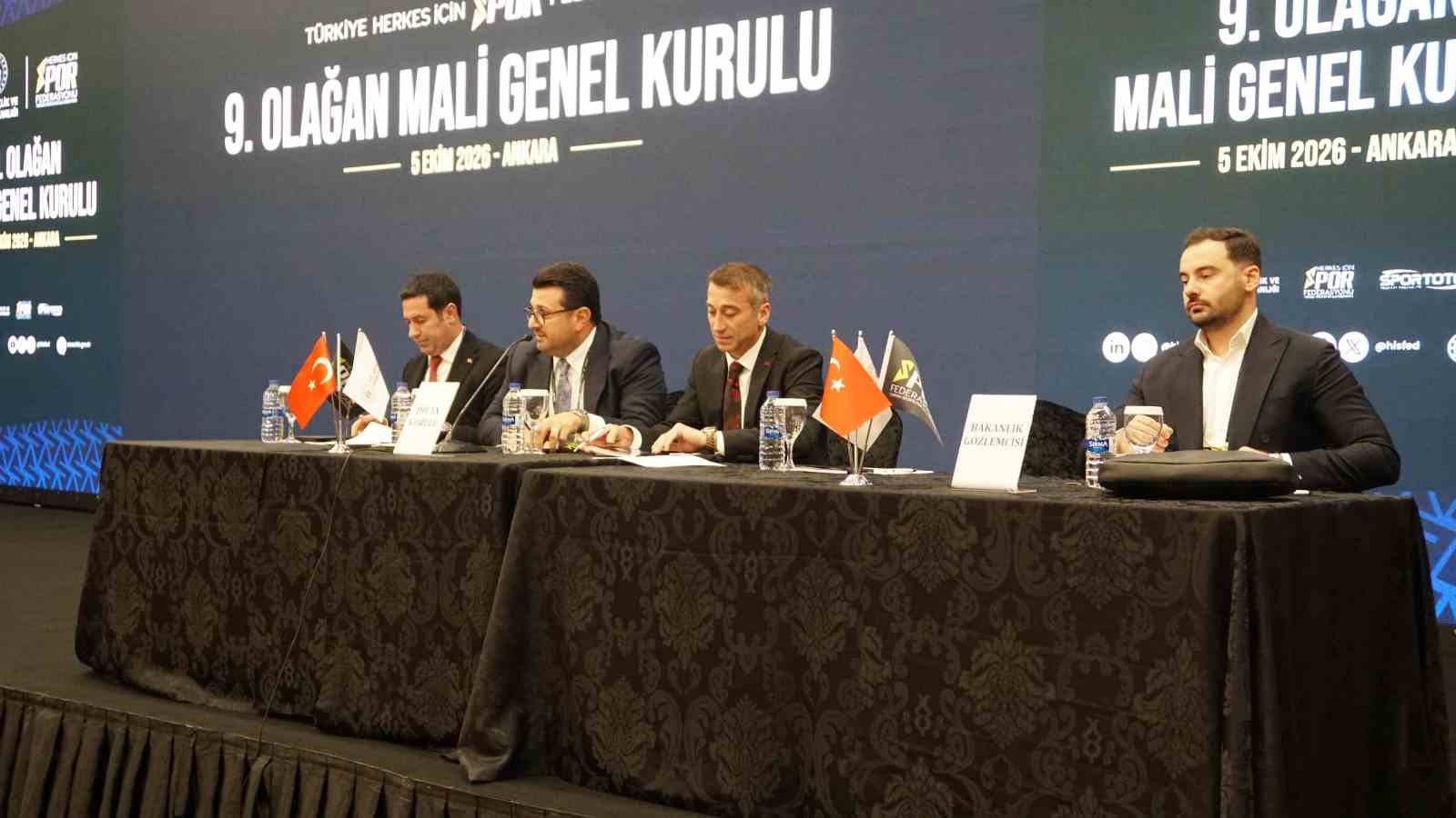 TÜRKİYE HERKES İÇİN SPOR FEDERASYONU’NUN 9. MALİ GENEL KURULU ANKARA’DA GERÇEKLEŞTİRİLDİ.